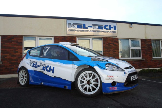 Craig Breen's Ford Fiesta S2000 with all NEW 2011 Keltech Livery Picture