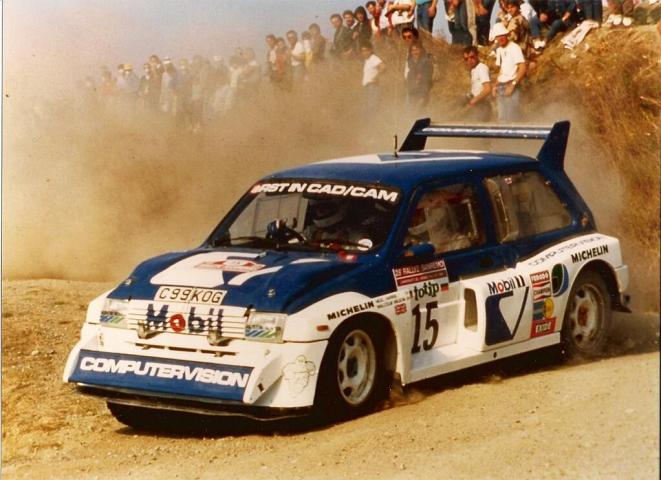 Malcolm Wilson-Nigel Harris Rally Sanremo 1986